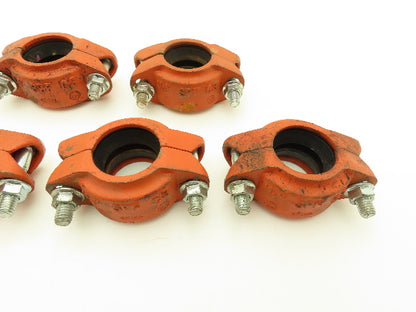 Victaulic SPF C3  1-1/4" Flexible Grooved Pipe Coupling w/Gasket Lot of 11