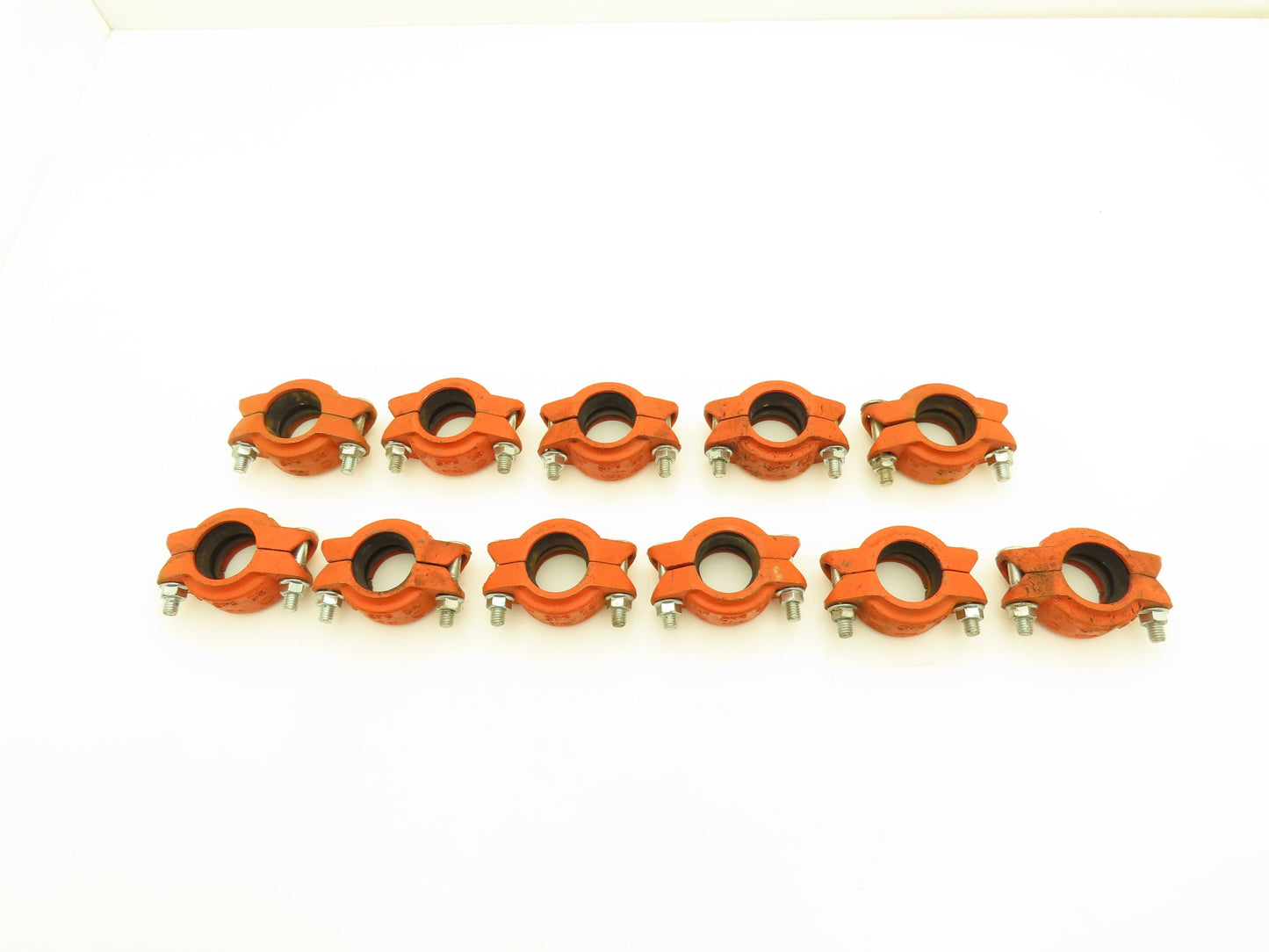 Victaulic SPF C3  1-1/4" Flexible Grooved Pipe Coupling w/Gasket Lot of 11