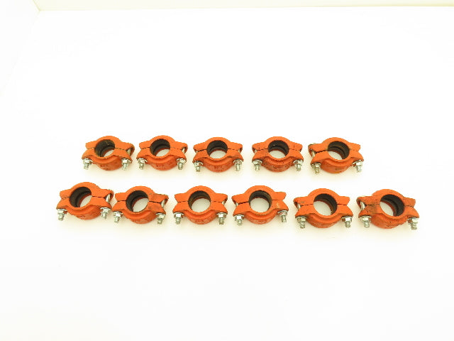 Victaulic SPF C3  1-1/4" Flexible Grooved Pipe Coupling w/Gasket Lot of 11