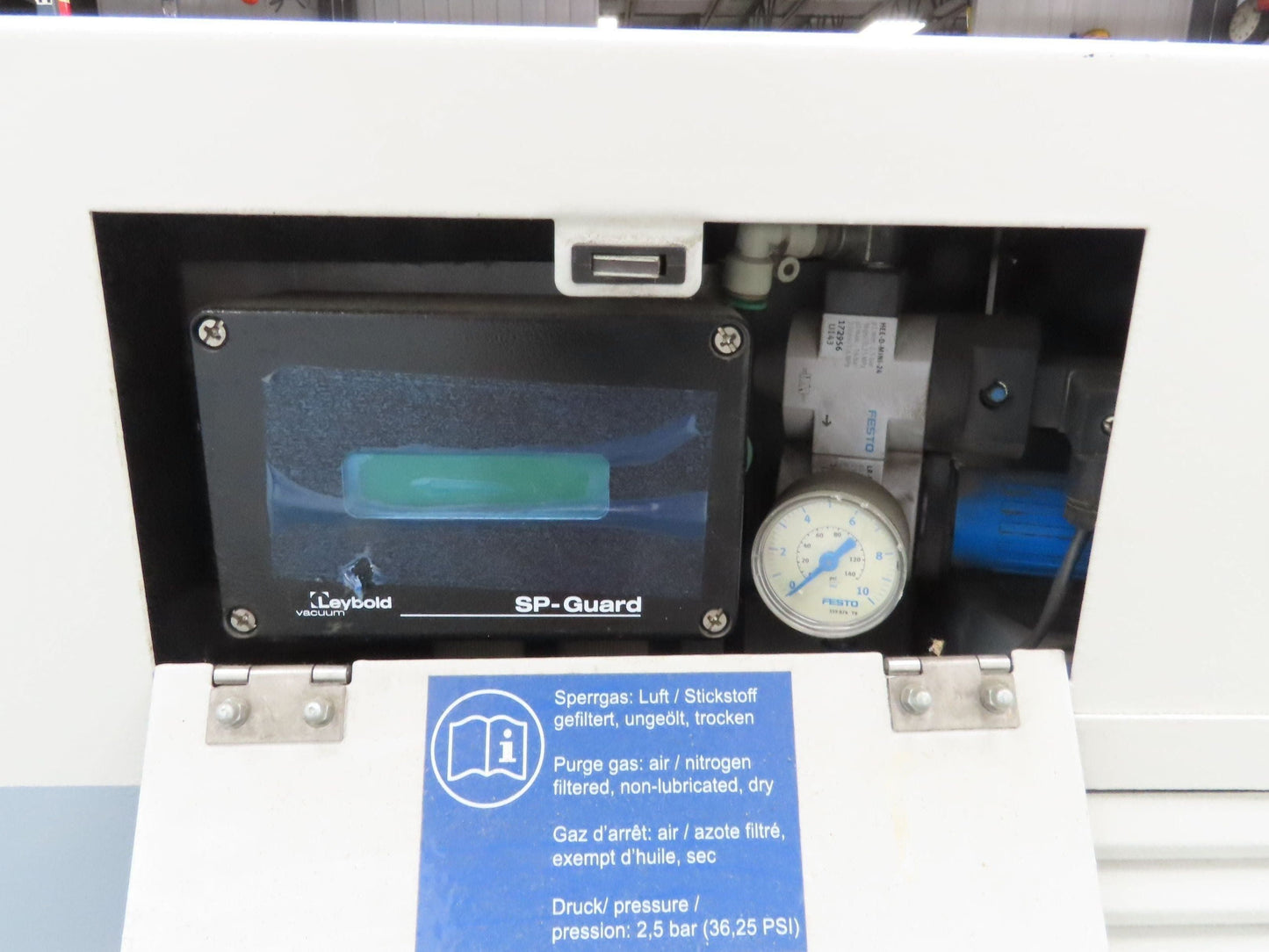 Leybold SP250 ScrewLine Dry Vacuum Pump 330m3/h 11.5kw 210/460V 3Ph Screw Type