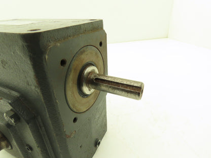 Morse Raider 262UL20 Worm Gearbox 20:1 Reducer 2.4hp 88rpm LH Output