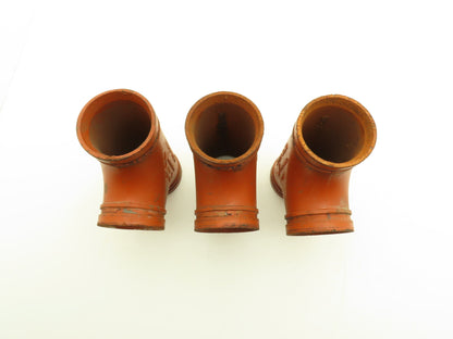Victaulic No 20  3" Grooved End Tee Pipe Fitting Ductile Iron  Lot of 3