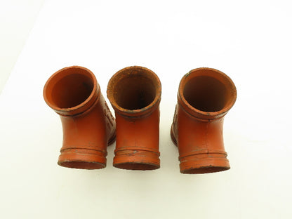 Victaulic No 20  3" Grooved End Tee Pipe Fitting Ductile Iron  Lot of 3
