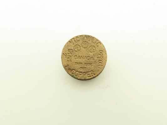 Victaulic No 660  2" Copper Grooved Pipe Fitting Cap