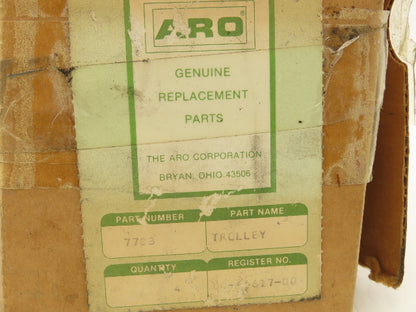 ARO 7703 I-Beam Hose Trolley Kit 2 Two Wheel Lot of 2