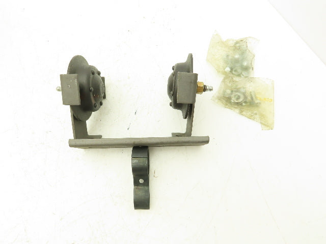 ARO 7703 I-Beam Hose Trolley Kit 2 Two Wheel Lot of 2