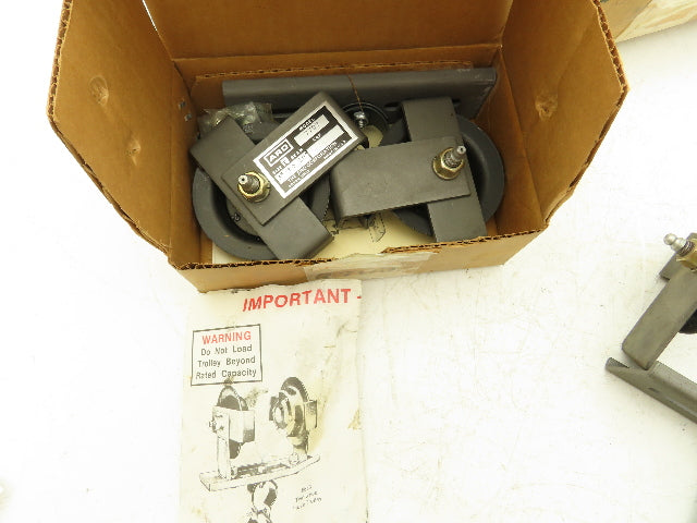 ARO 7703 I-Beam Hose Trolley Kit 2 Two Wheel Lot of 2