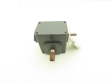 Morse Raider 206UL60 Worm Gearbox 60:1 Reducer .5hp 29rpm LH Output