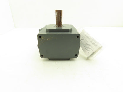 Morse Raider 206UL60 Worm Gearbox 60:1 Reducer .5hp 29rpm LH Output