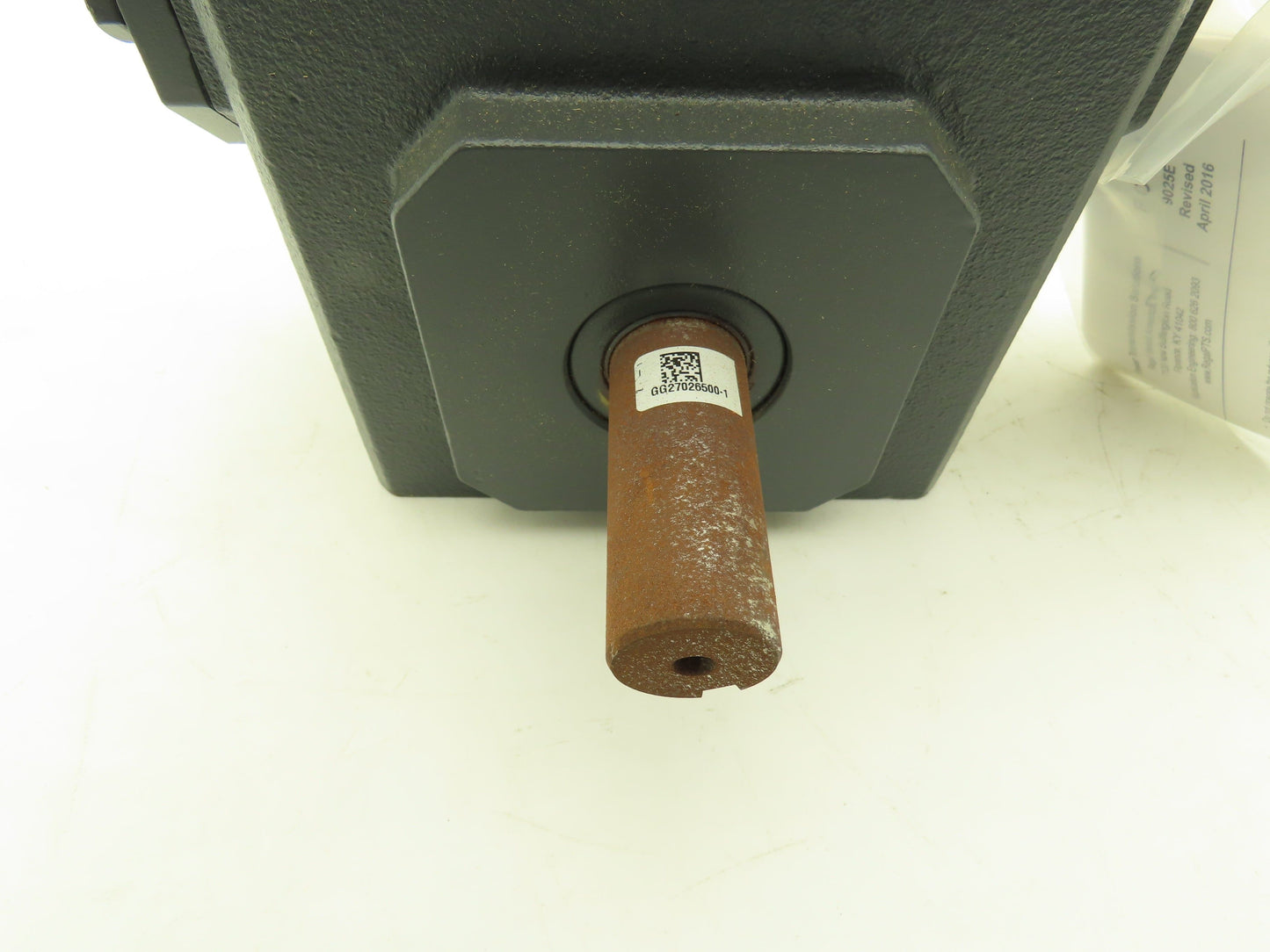 Morse Raider 206UL60 Worm Gearbox 60:1 Reducer .5hp 29rpm LH Output