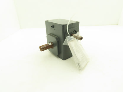 Morse Raider 206UL60 Worm Gearbox 60:1 Reducer .5hp 29rpm LH Output