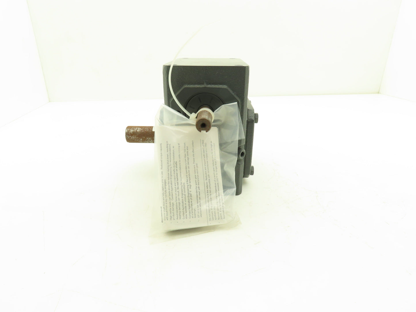 Morse Raider 206UL60 Worm Gearbox 60:1 Reducer .5hp 29rpm LH Output