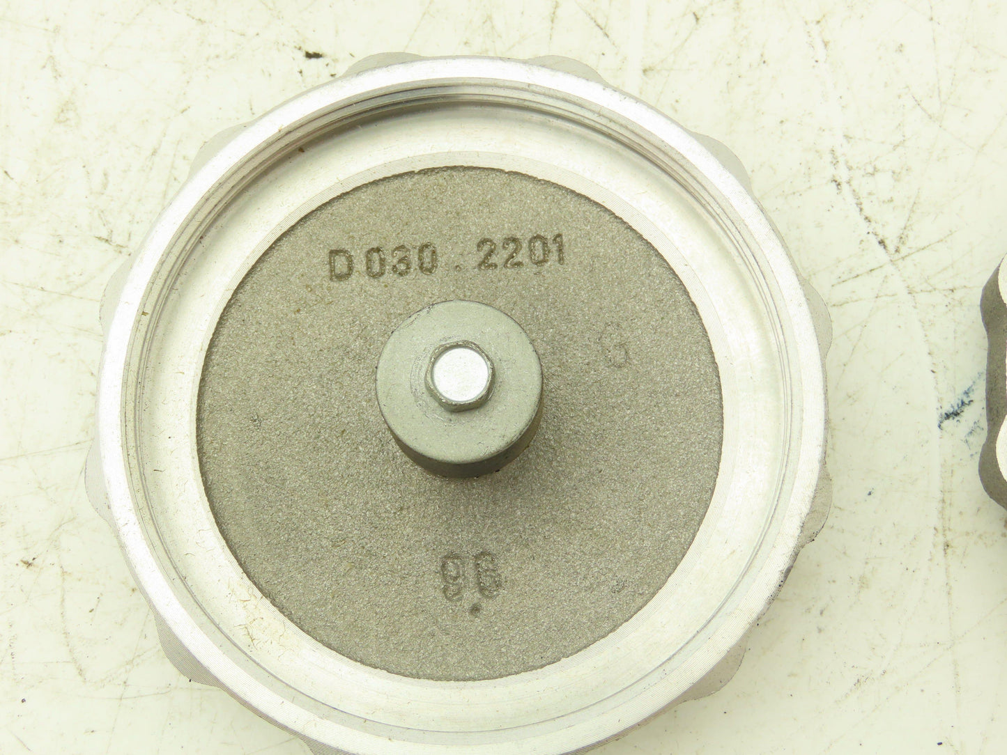 D 030 2201 Oil Cap Lid 3-1/4"-12 Thread 7/8" Hex Magnetic Center Lot of 8