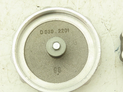 D 030 2201 Oil Cap Lid 3-1/4"-12 Thread 7/8" Hex Magnetic Center Lot of 8