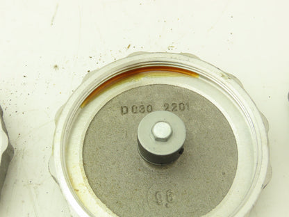 D 030 2201 Oil Cap Lid 3-1/4"-12 Thread 7/8" Hex Magnetic Center Lot of 8