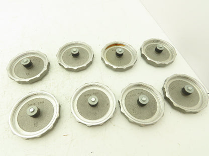 D 030 2201 Oil Cap Lid 3-1/4"-12 Thread 7/8" Hex Magnetic Center Lot of 8