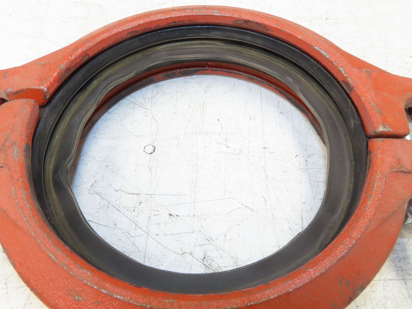 Victaulic 107N QuickVic 6" Rigid Coupling Grooved Pipe Fitting w/Gasket Lot of 2