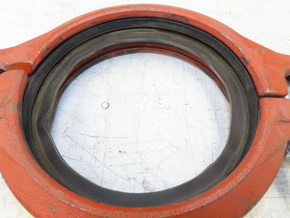 Victaulic 107N QuickVic 6" Rigid Coupling Grooved Pipe Fitting w/Gasket Lot of 2