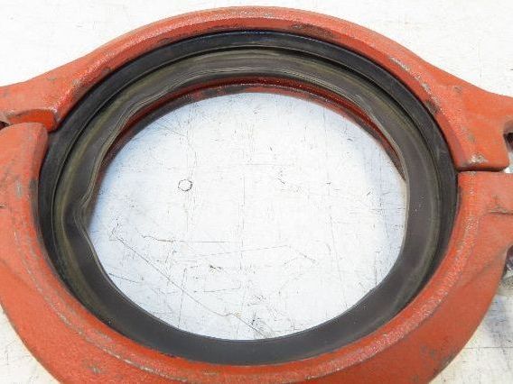 Victaulic 107N QuickVic 6" Rigid Coupling Grooved Pipe Fitting w/Gasket Lot of 2