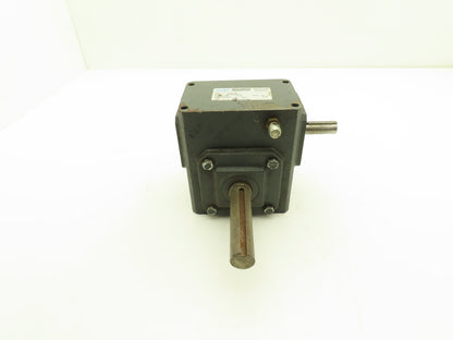 Morse Raider 206UL20 Worm Gearbox 20:1 Reducer 1.3hp 88rpm LH 4" Output Shaft