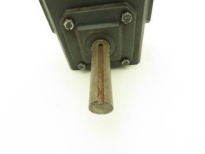 Morse Raider 206UL20 Worm Gearbox 20:1 Reducer 1.3hp 88rpm LH 4" Output Shaft