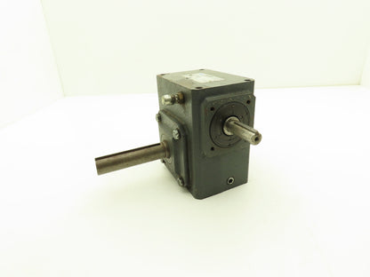 Morse Raider 206UL20 Worm Gearbox 20:1 Reducer 1.3hp 88rpm LH 4" Output Shaft
