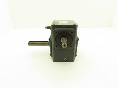 Morse Raider 206UL20 Worm Gearbox 20:1 Reducer 1.3hp 88rpm LH 4" Output Shaft