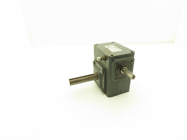 Morse Raider 206UL20 Worm Gearbox 20:1 Reducer 1.3hp 88rpm LH 4" Output Shaft