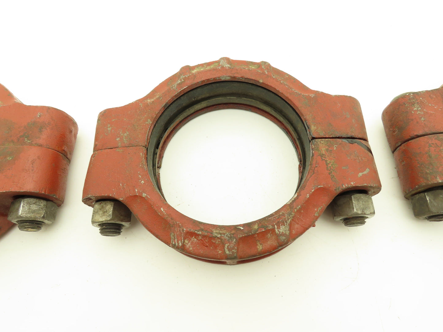 Tyler GB Gruvagrip No 100  5" Grooved Coupling Pipe Fitting w/Gasket Lot of 3