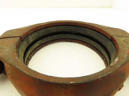 Tyler GB Gruvagrip No 105  5" Grooved Coupling Pipe Fitting w/Gasket Lot of 3