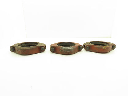 Tyler GB Gruvagrip No 105  5" Grooved Coupling Pipe Fitting w/Gasket Lot of 3