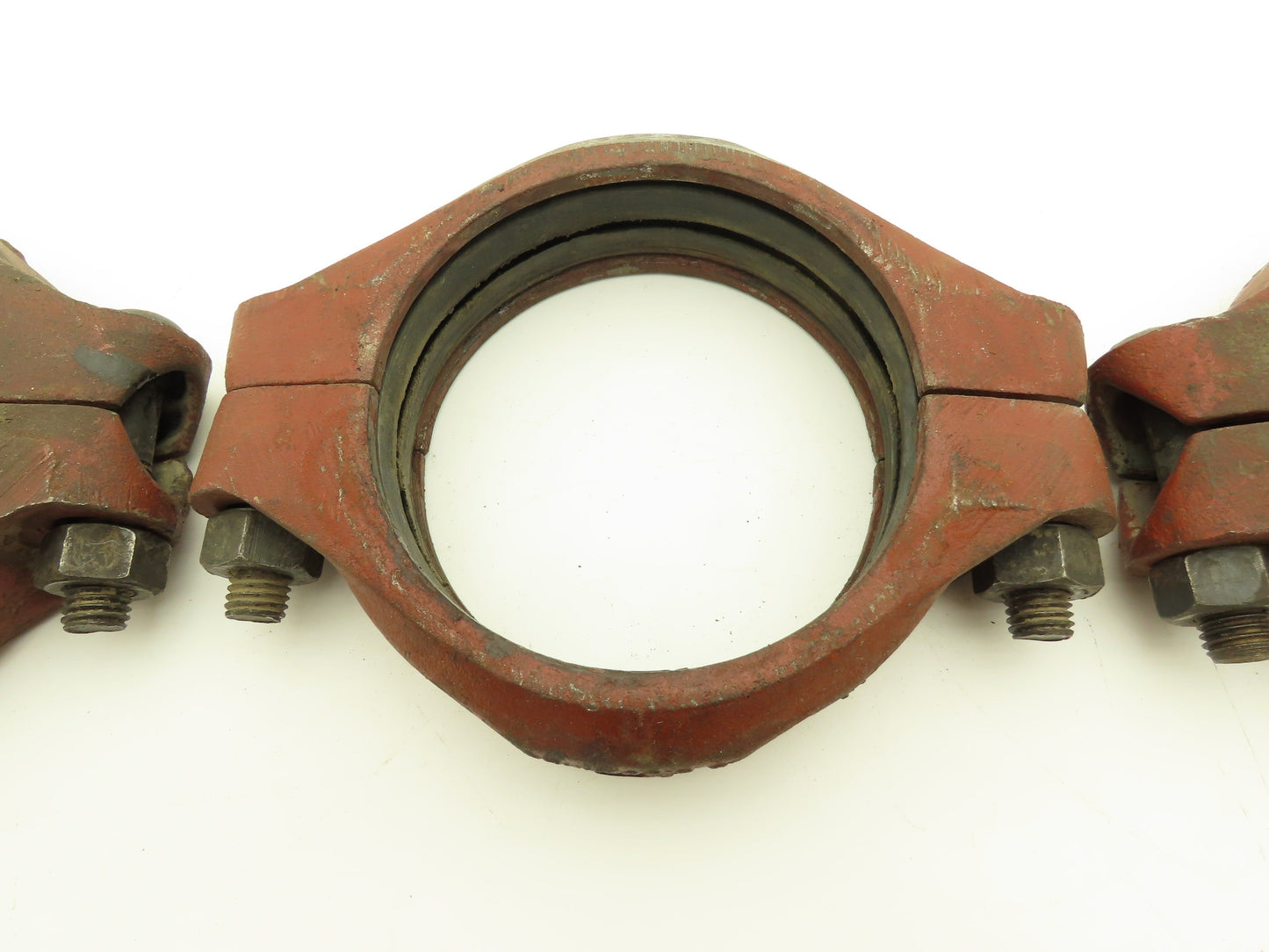 Tyler GB Gruvagrip No 105  5" Grooved Coupling Pipe Fitting w/Gasket Lot of 3