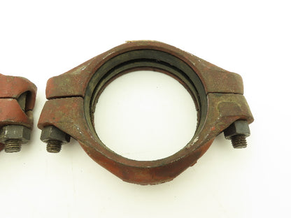 Tyler GB Gruvagrip No 105  5" Grooved Coupling Pipe Fitting w/Gasket Lot of 3