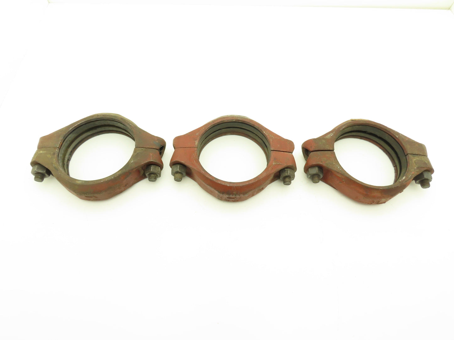 Tyler GB Gruvagrip No 105  5" Grooved Coupling Pipe Fitting w/Gasket Lot of 3