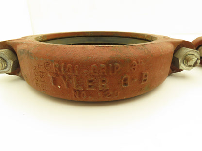 Tyler G-B No 120 Rigi-Grip 6" Grooved Coupling Pipe Fitting w/Gasket Lot of 2