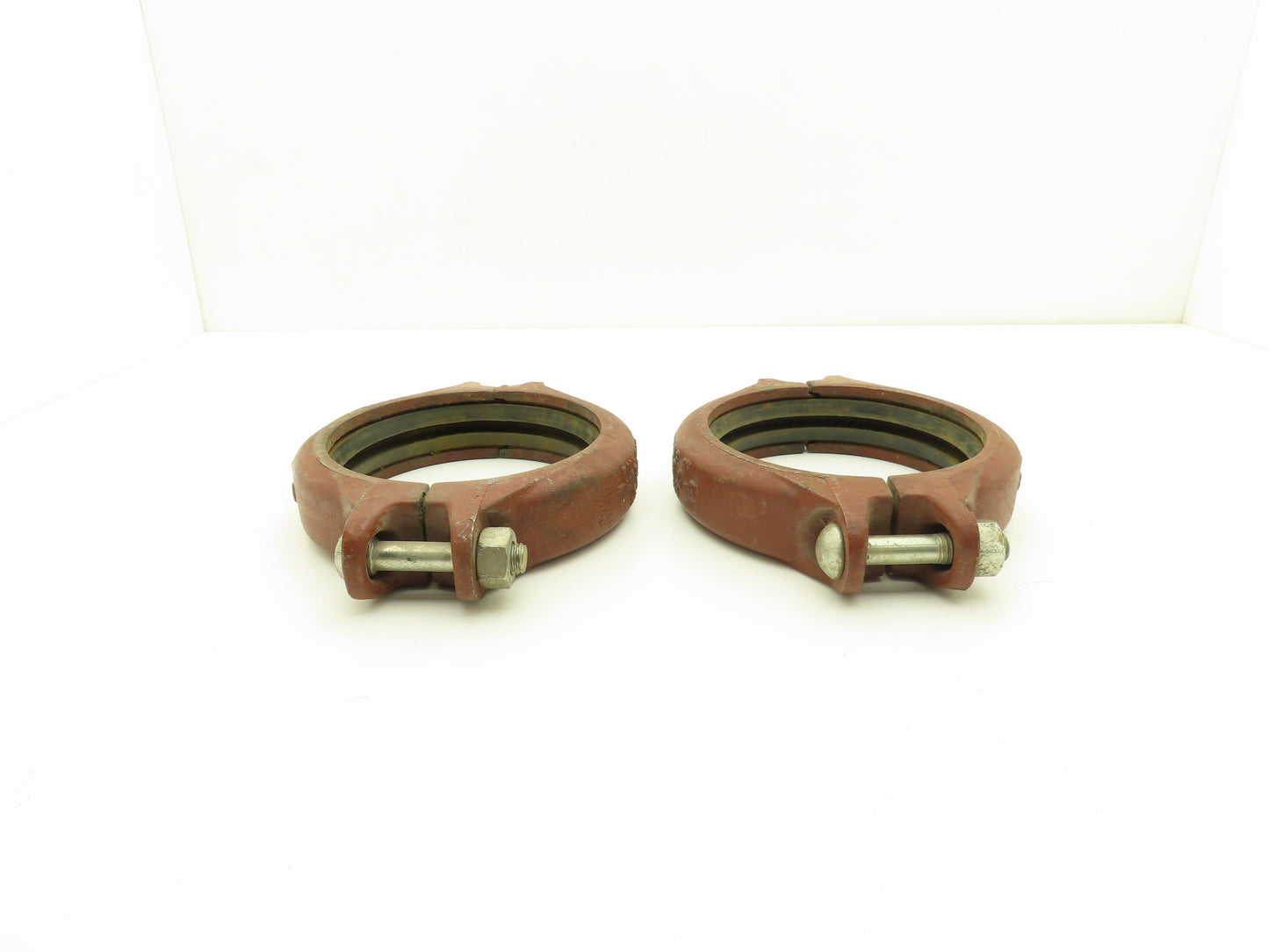 Tyler G-B No 120 Rigi-Grip 6" Grooved Coupling Pipe Fitting w/Gasket Lot of 2