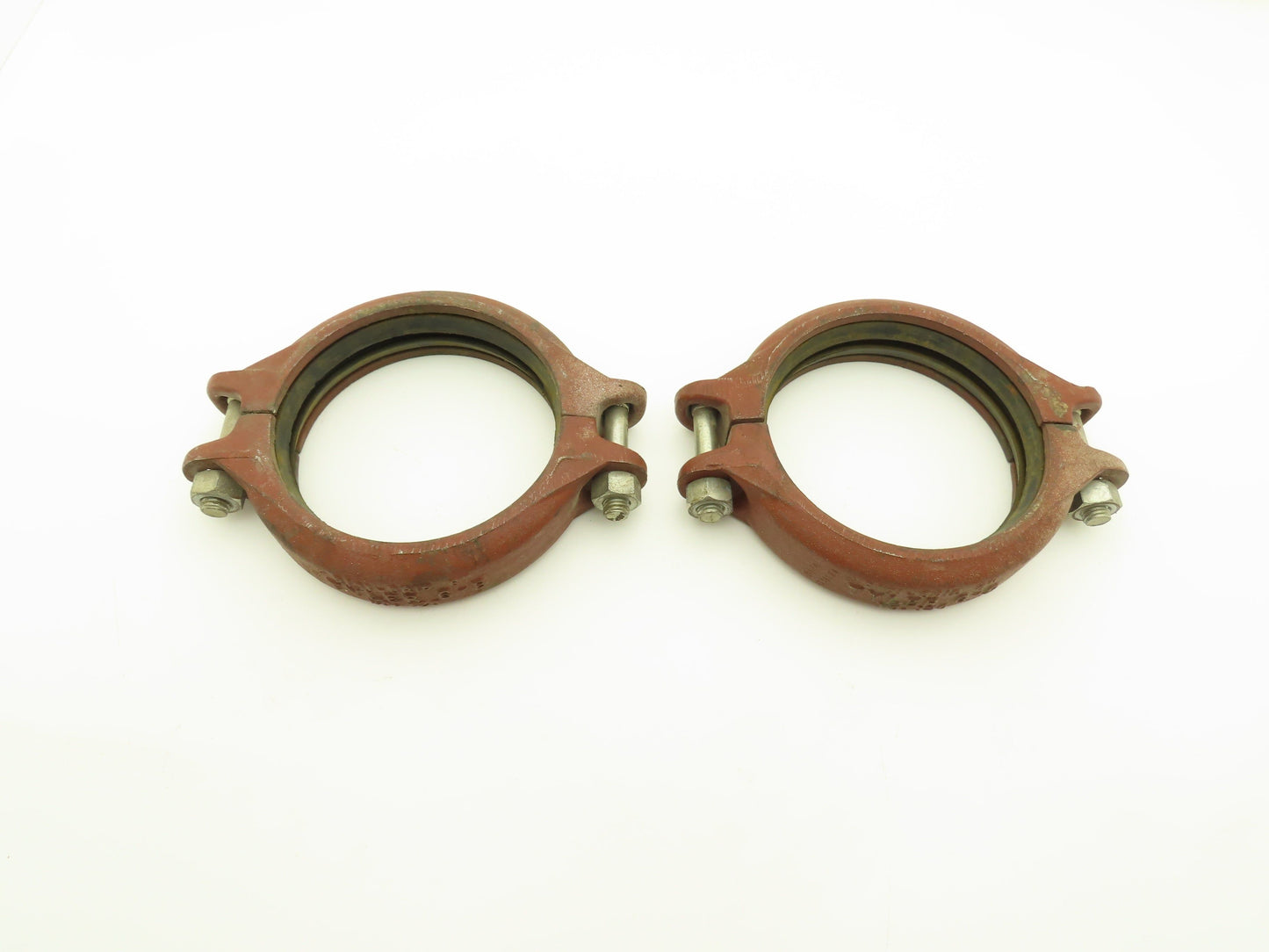 Tyler G-B No 120 Rigi-Grip 6" Grooved Coupling Pipe Fitting w/Gasket Lot of 2