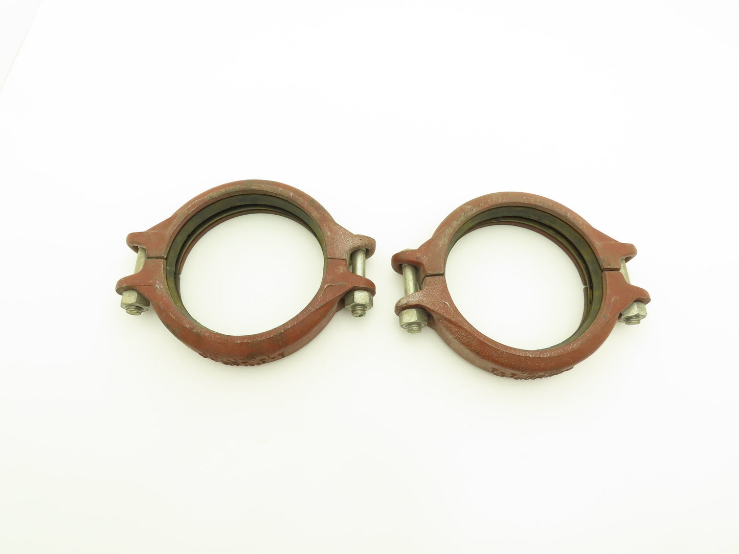 Tyler G-B No 120 Rigi-Grip 6" Grooved Coupling Pipe Fitting w/Gasket Lot of 2