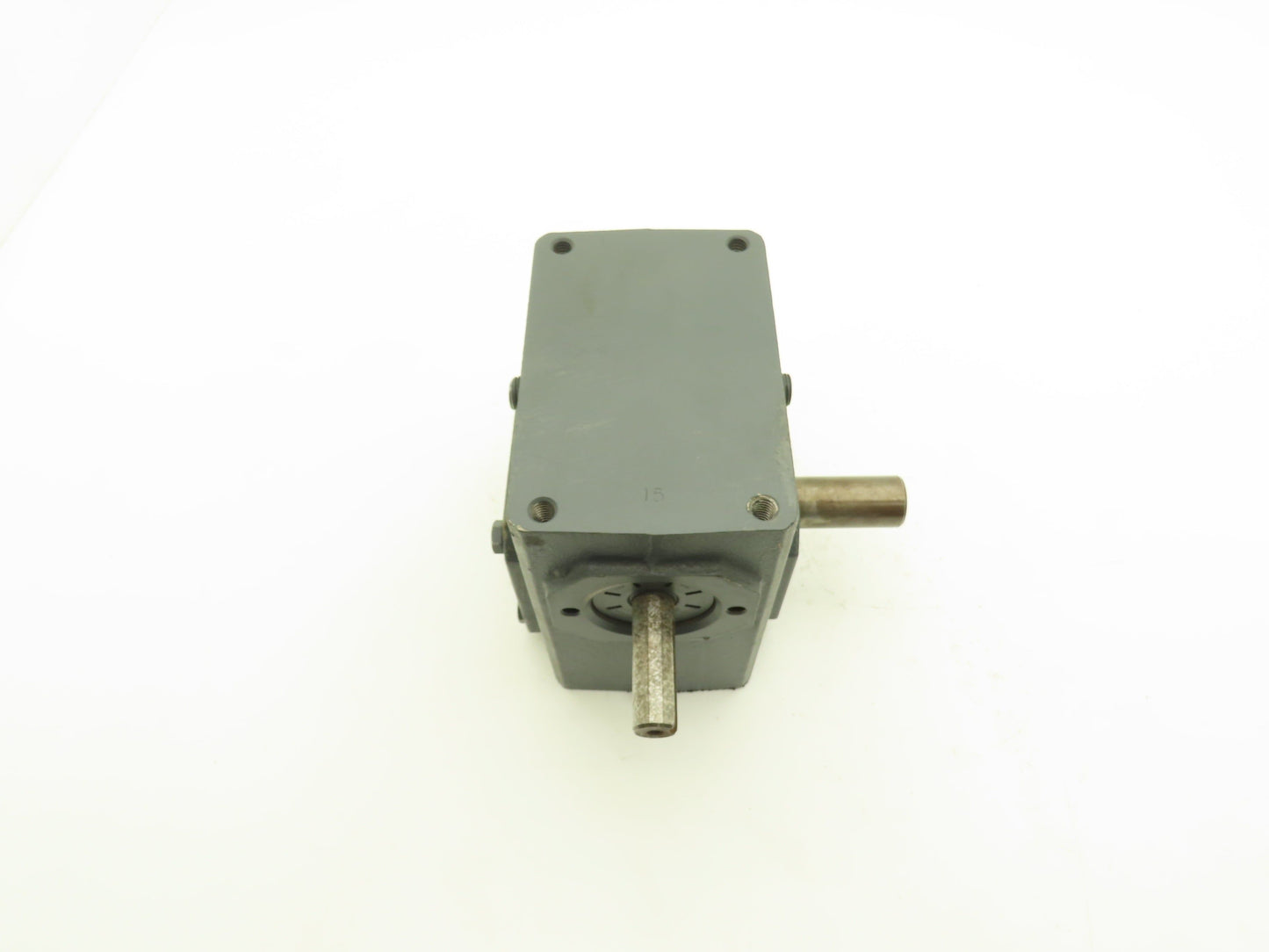 Morse Raider 206UR15 Worm Gearbox 15:1 Reducer 1.6hp 117rpm RH Output Shaft