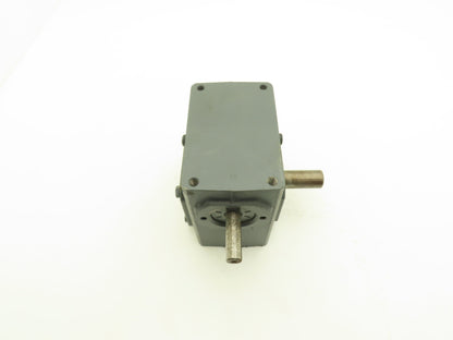 Morse Raider 206UR15 Worm Gearbox 15:1 Reducer 1.6hp 117rpm RH Output Shaft