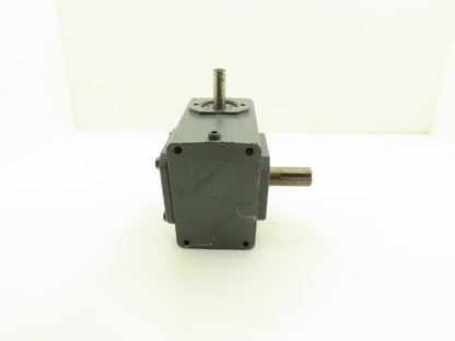 Morse Raider 206UR15 Worm Gearbox 15:1 Reducer 1.6hp 117rpm RH Output Shaft