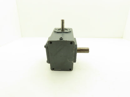 Morse Raider 206UR15 Worm Gearbox 15:1 Reducer 1.6hp 117rpm RH Output Shaft