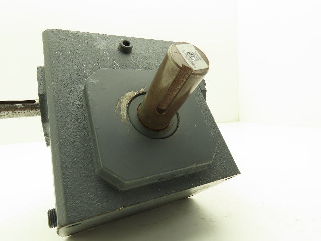 Morse Raider 206UR15 Worm Gearbox 15:1 Reducer 1.6hp 117rpm RH Output Shaft