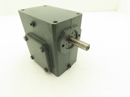Morse Raider 206UR15 Worm Gearbox 15:1 Reducer 1.6hp 117rpm RH Output Shaft