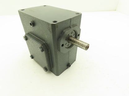Morse Raider 206UR15 Worm Gearbox 15:1 Reducer 1.6hp 117rpm RH Output Shaft
