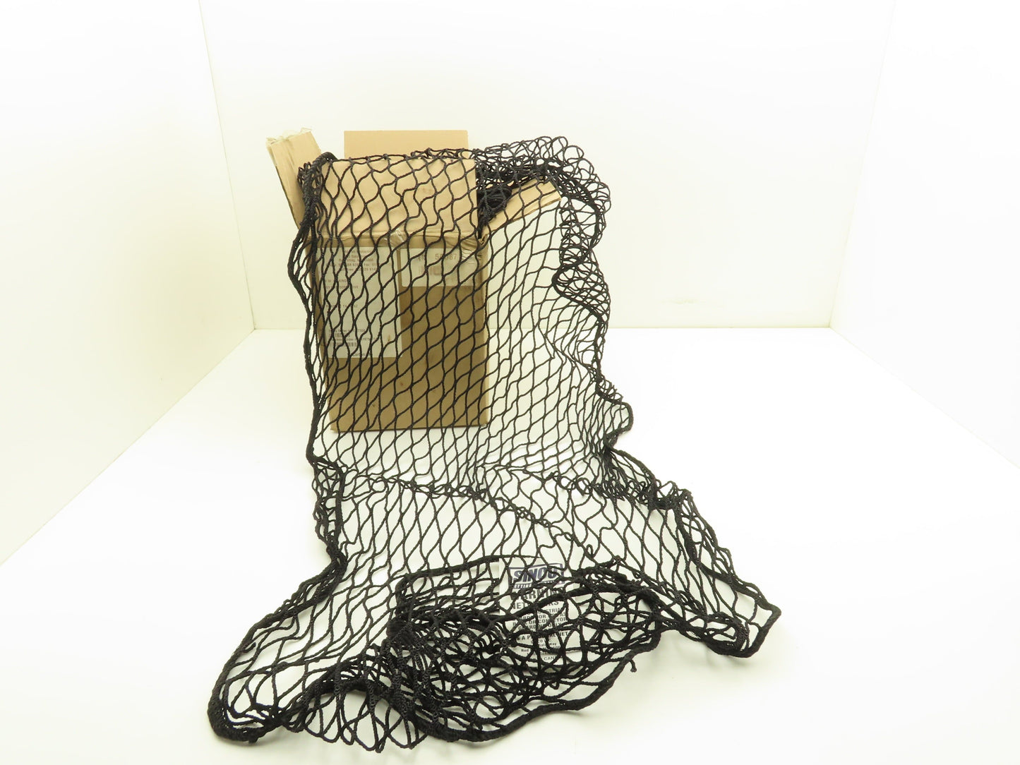 Sinco 5AU87 Conveyor Net 3'x 50' Black Nylon Safety Netting Fall Prevention