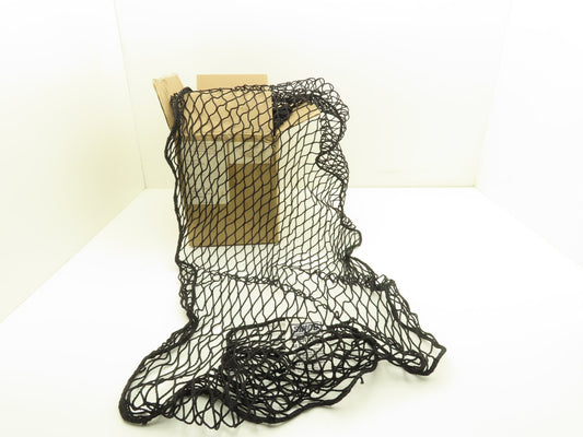 Sinco 5AU87 Conveyor Net 3'x 50' Black Nylon Safety Netting Fall Prevention