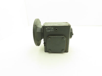 Morse Raider 206Q140L5 Worm Gearbox 5:1 Reducer 3.5hp 350rpm 140TC LH Output