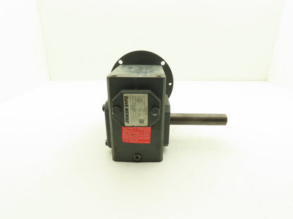 Morse Raider 206Q140L5 Worm Gearbox 5:1 Reducer 3.5hp 350rpm 140TC LH Output