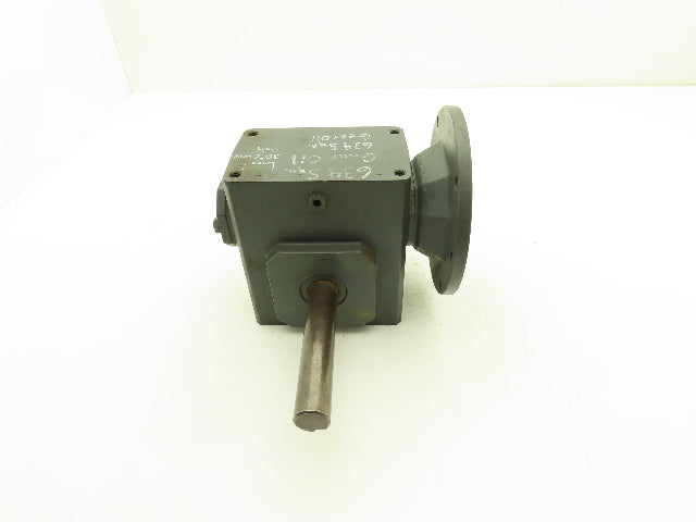 Morse Raider 206Q140L5 Worm Gearbox 5:1 Reducer 3.5hp 350rpm 140TC LH Output